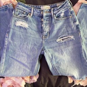 Pacsun Ripped Mom Jeans